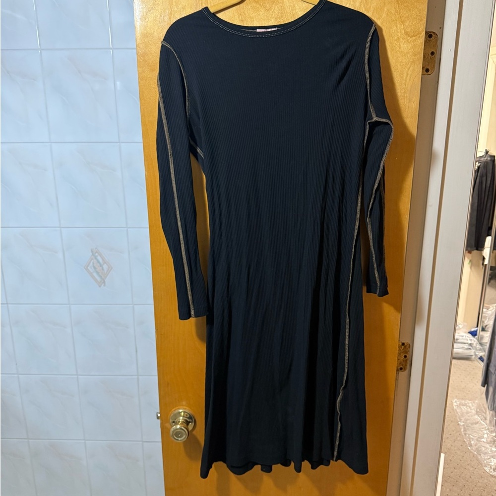 Udel ribbed stitch dress